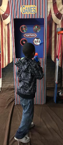 How is your aim? Show us your stuff when we do the circus carnival birthday party in the Houston area. We do parties right, book your circus party today.