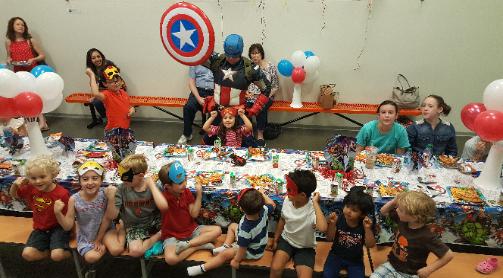 Wonder wild has a great venue for hosting awesome super hero birthday parties with cool games and props, and costumes.