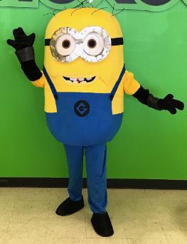 despicable me cosplay for a minion birthday party in houston, texas.