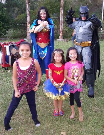 Have our superhero characters to your birthday parties if you like great costumes, great games, and great prices for incredible parties.